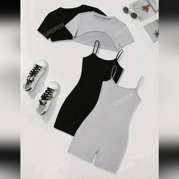 2 Piece Two Rompers - Picture 1 of 1